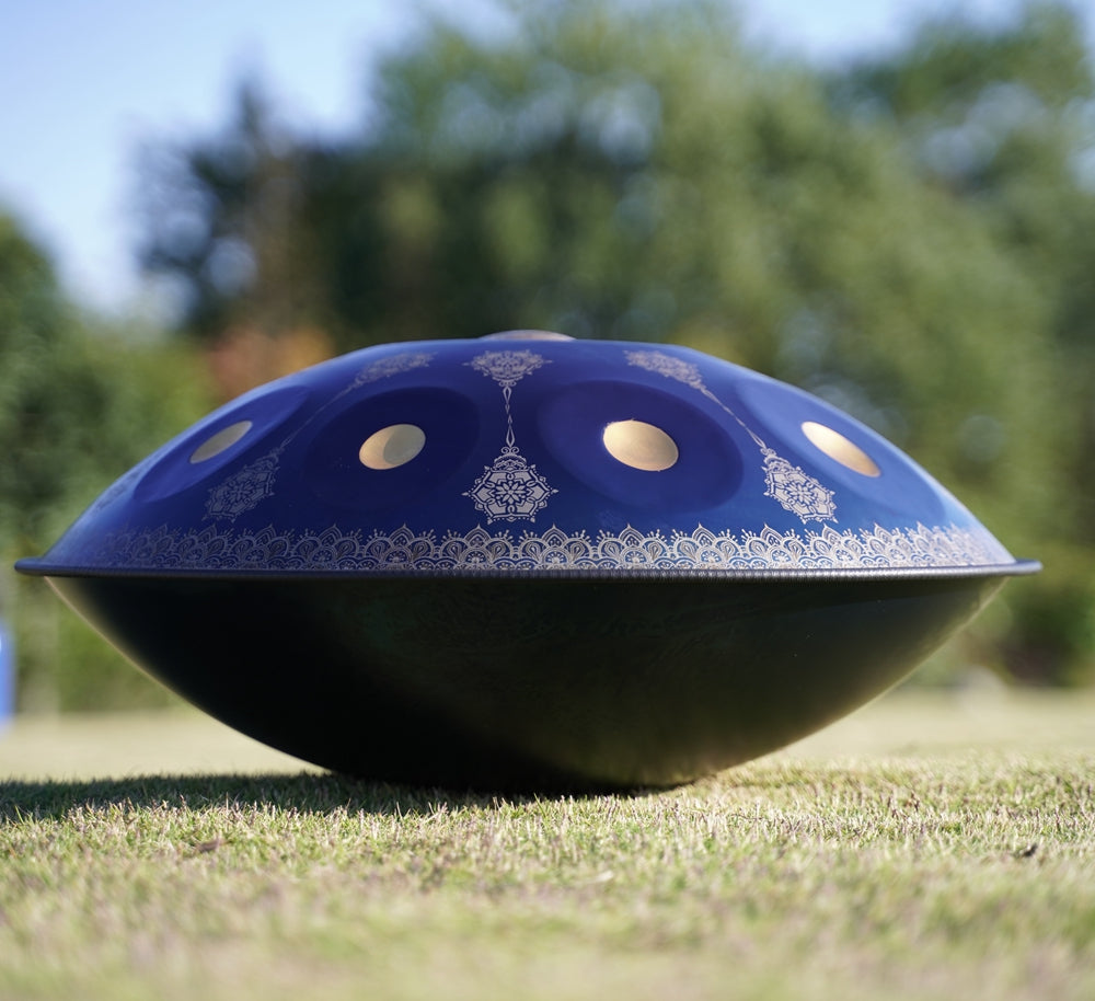 Mandala Handpan Instrument Drum in D Minor Massive Percussion