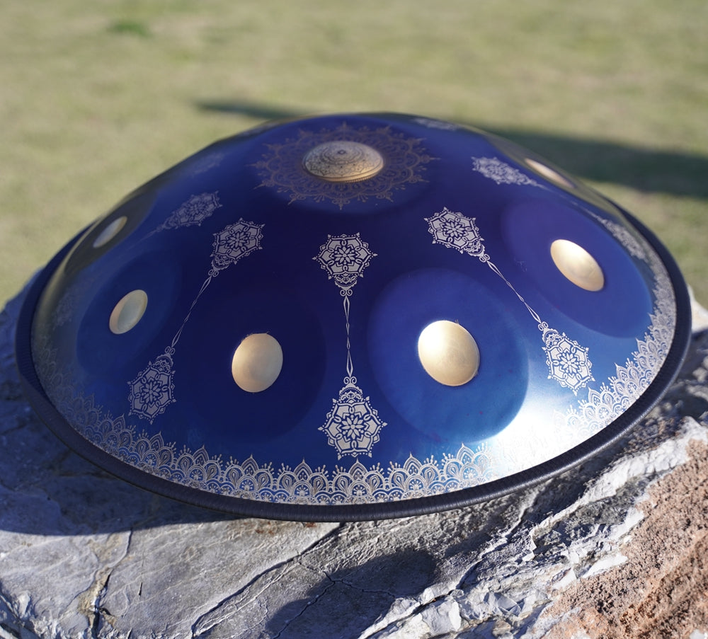 Mandala Handpan Instrument Drum in D Minor Massive Percussion