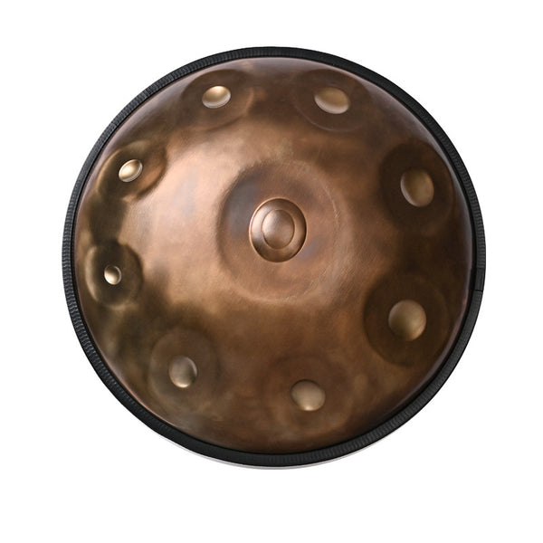 Handmade Dual Ding Handpan Drum Instrument in D Minor